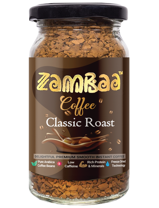 Zambaa Coffee Classic Roast Instant Coffee 50 gm