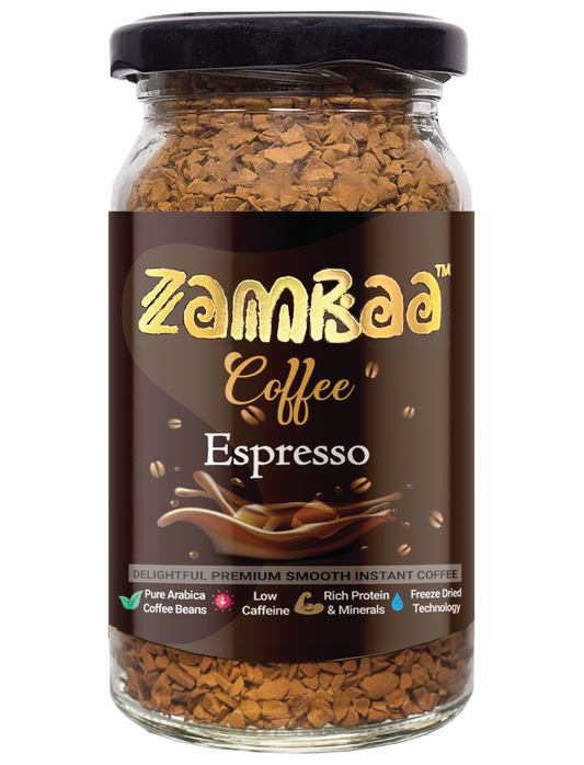Zambaa Coffee Espresso Instant Coffee 50 gm