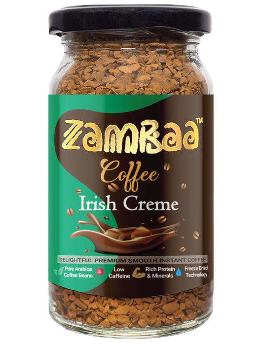 Zambaa Coffee Irish Creme Instant Coffee 50 gm